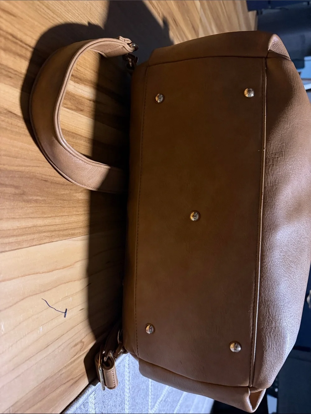 Brown Laptop Tote Bag
